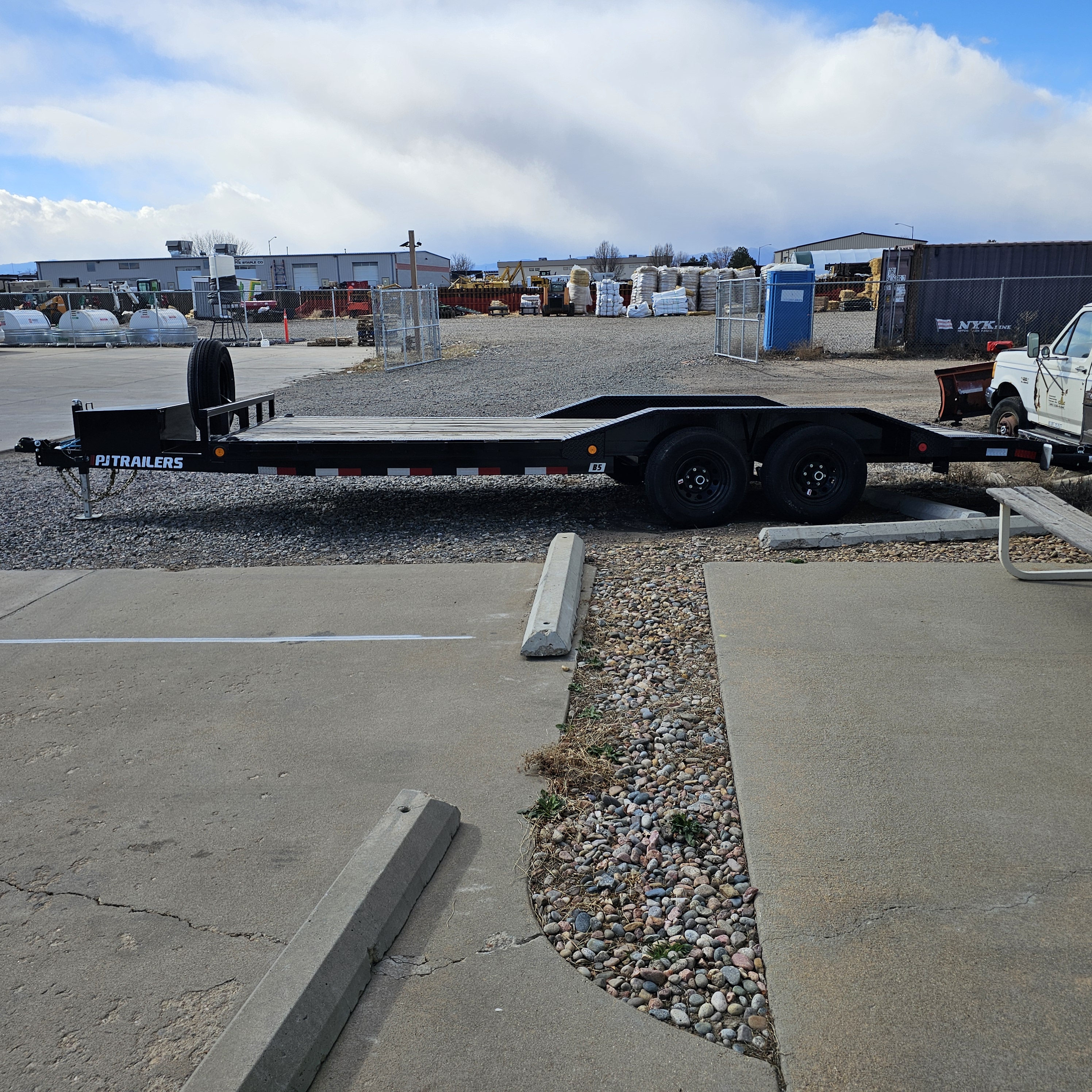 20ft Car Hauler DOF view 3